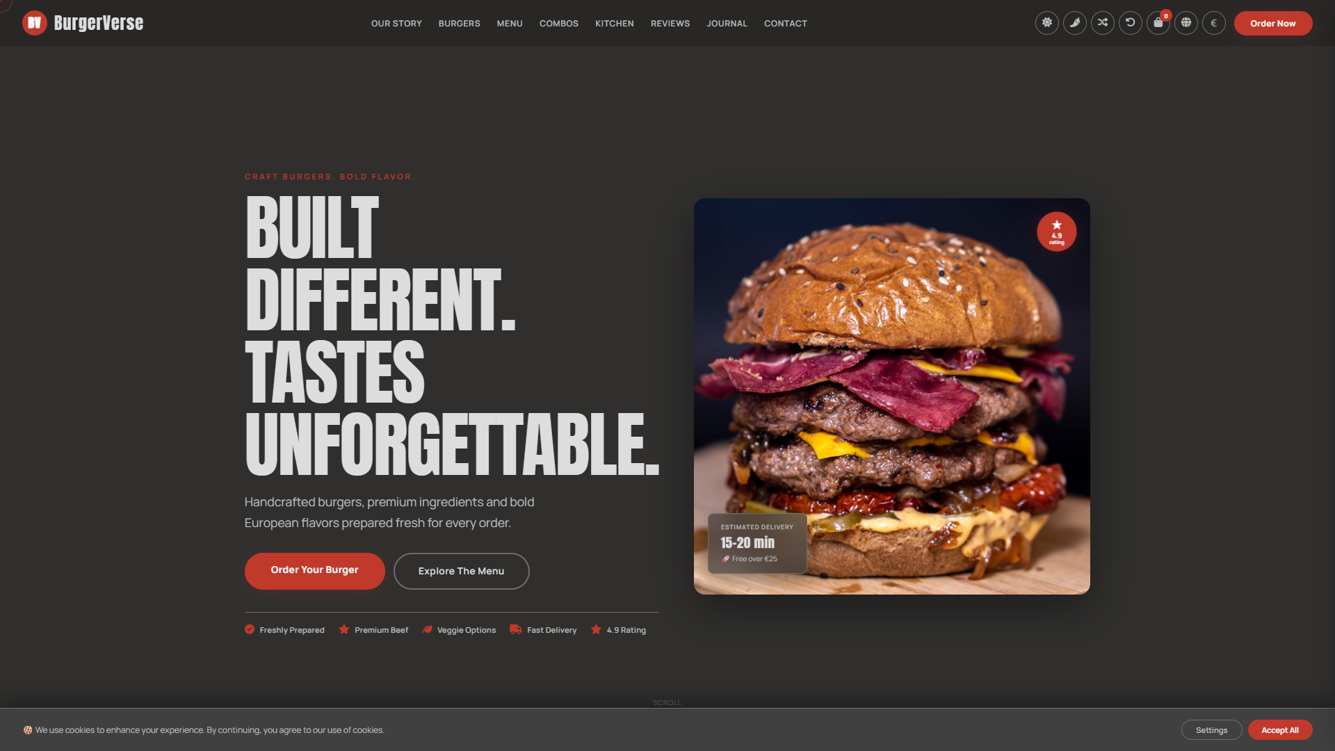 Smash Burger & Craft Kitchen Screen 3