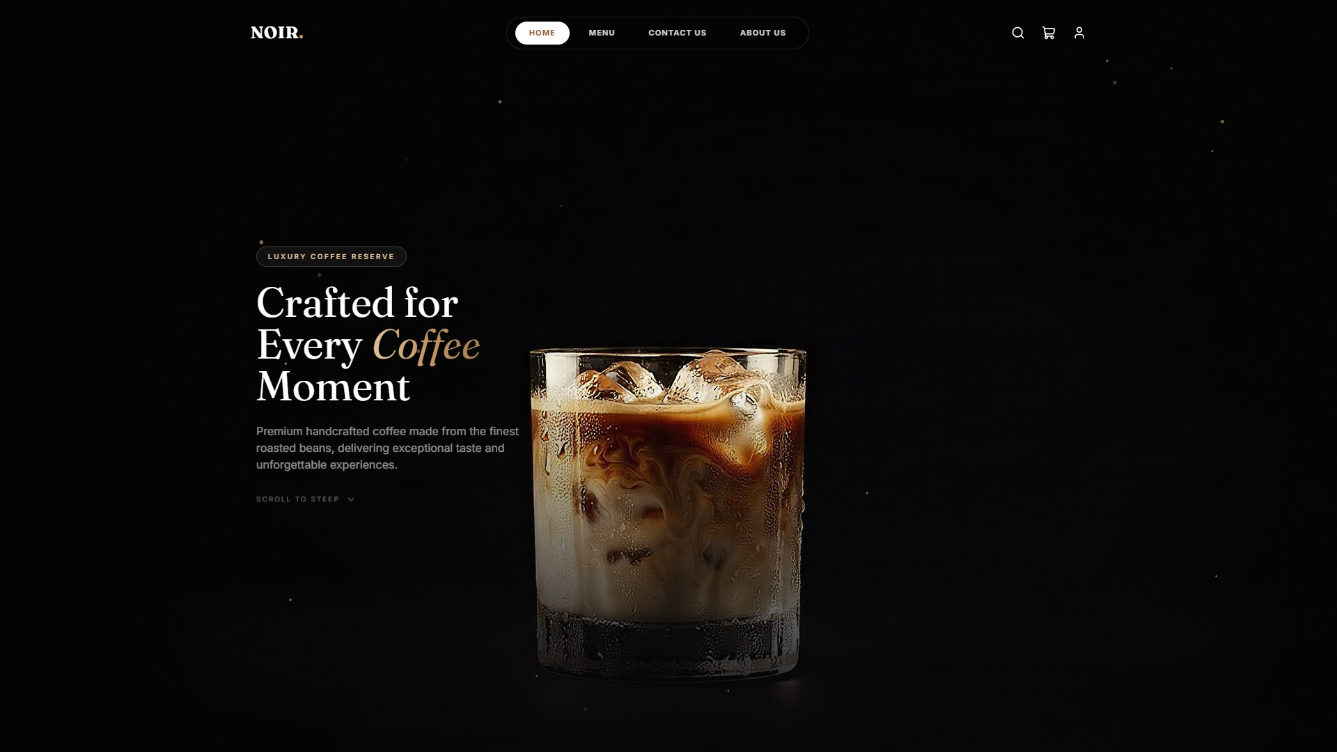 Cinematic Coffee Immersion 3D