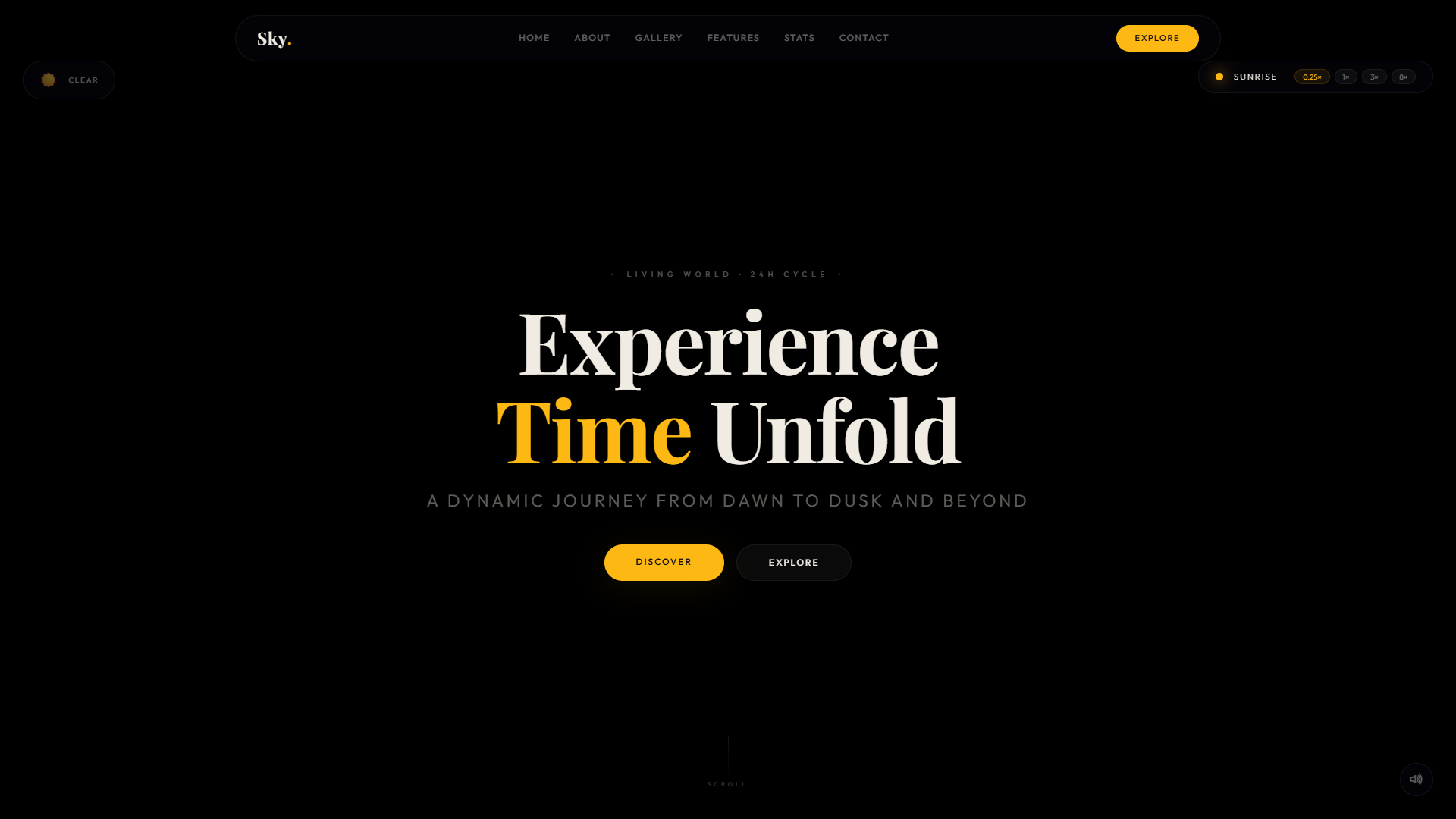 DeepSeek Kinetic Horizon Experience — Website Template